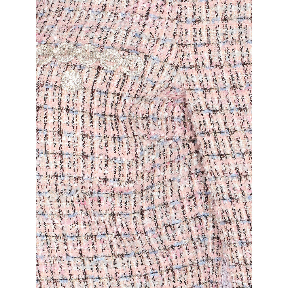 Self-Portrait Pink Jackets - Tweed Jackets Women - 4
