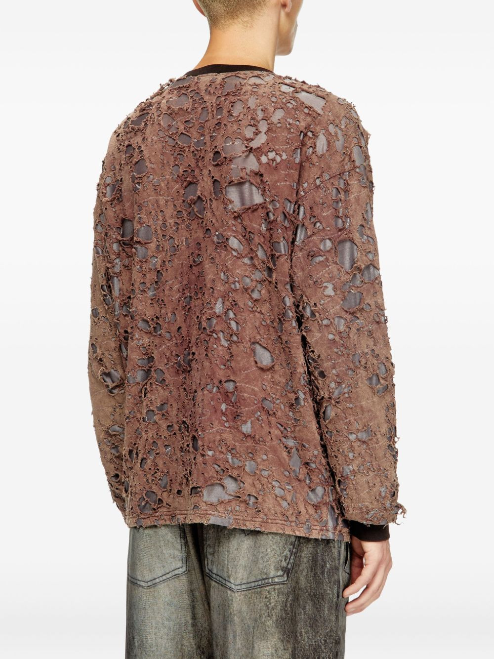 T-Overt distressed T-shirt - 4