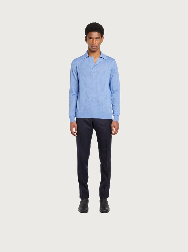 POLO-BOWLING NECK SWEATER - 5
