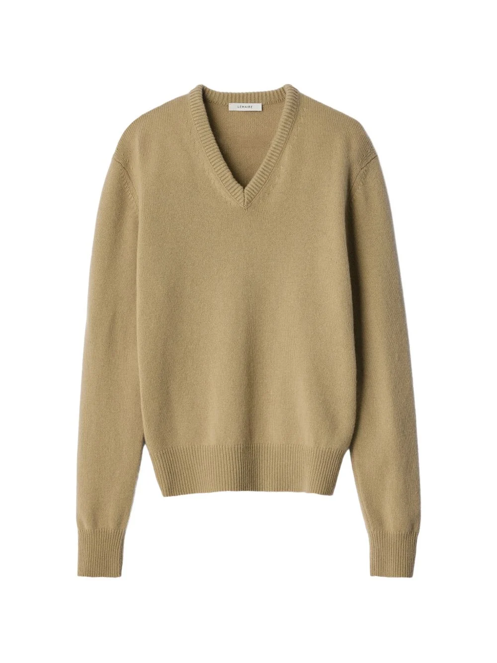 Lemaire Men Cashmere V-Necked Sweater - 1