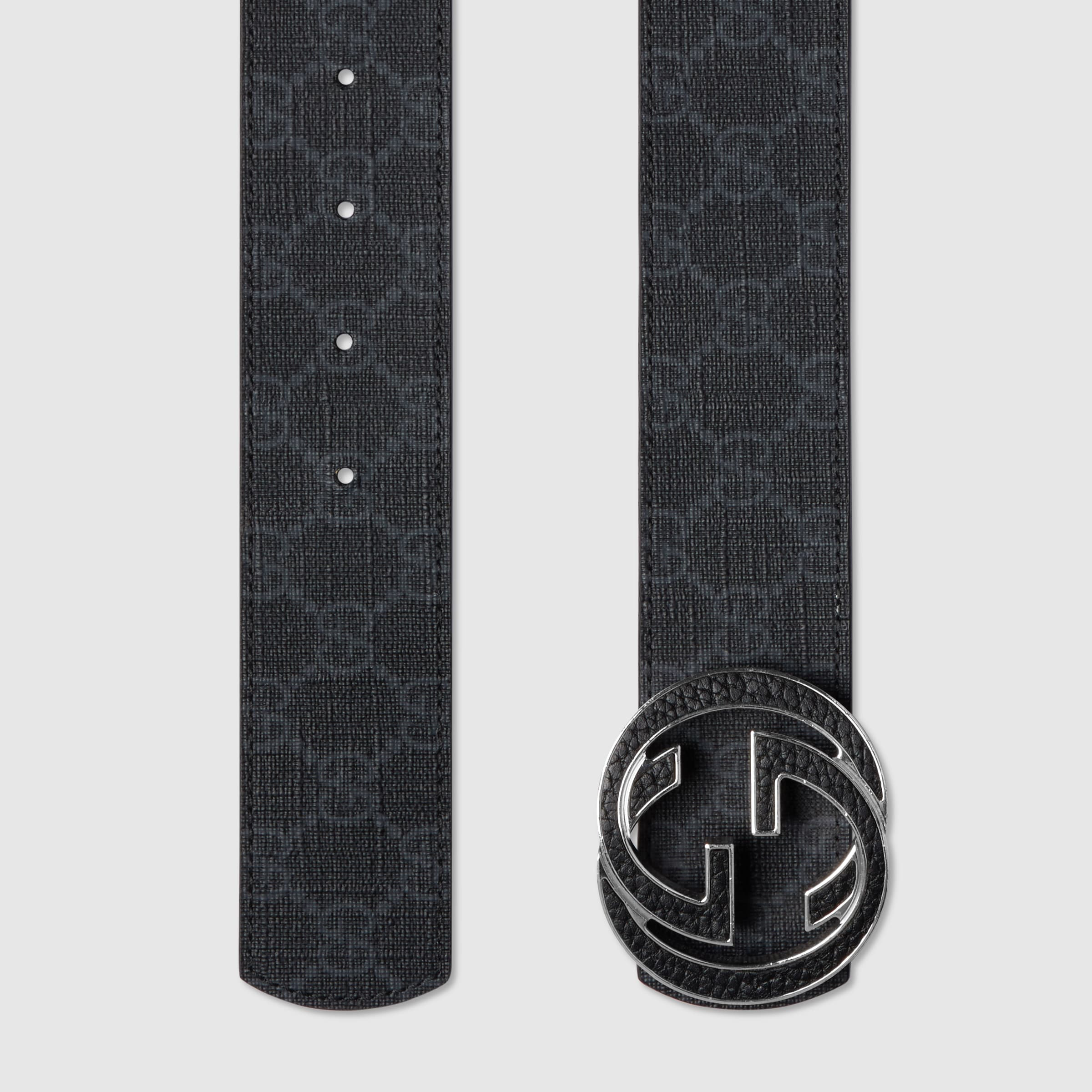 Reversible belt with Interlocking G buckle - 7