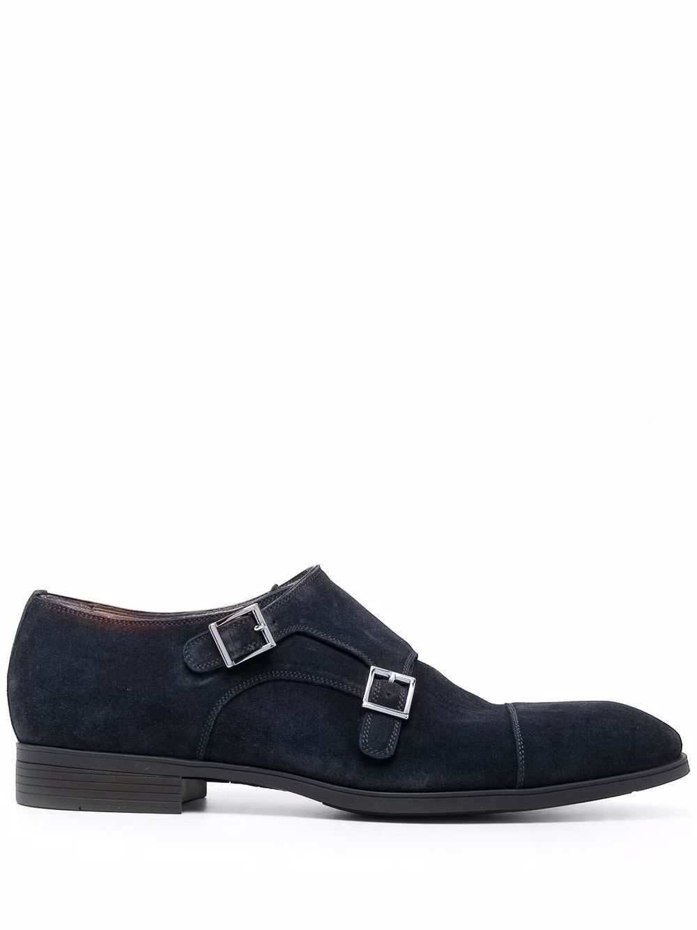 double buckle monk shoes - 1