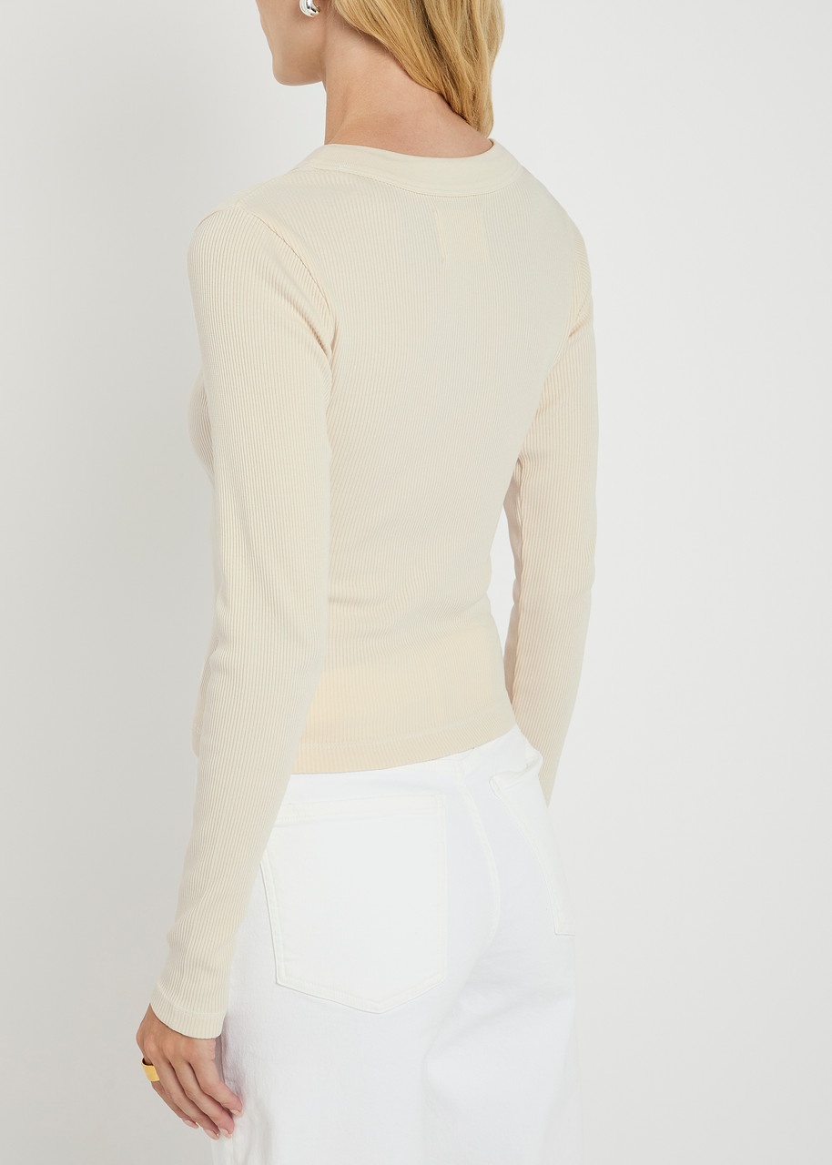 Citizens OF Humanity Varra Henley Ribbed-knit top - 3