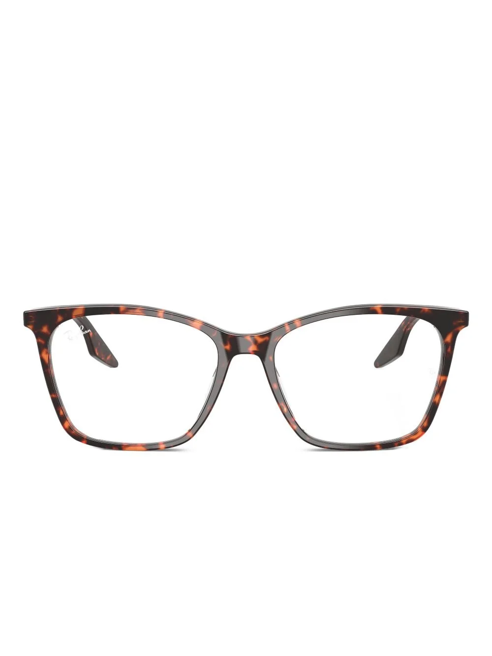 RB5422 tortoiseshell oversized glasses - 1