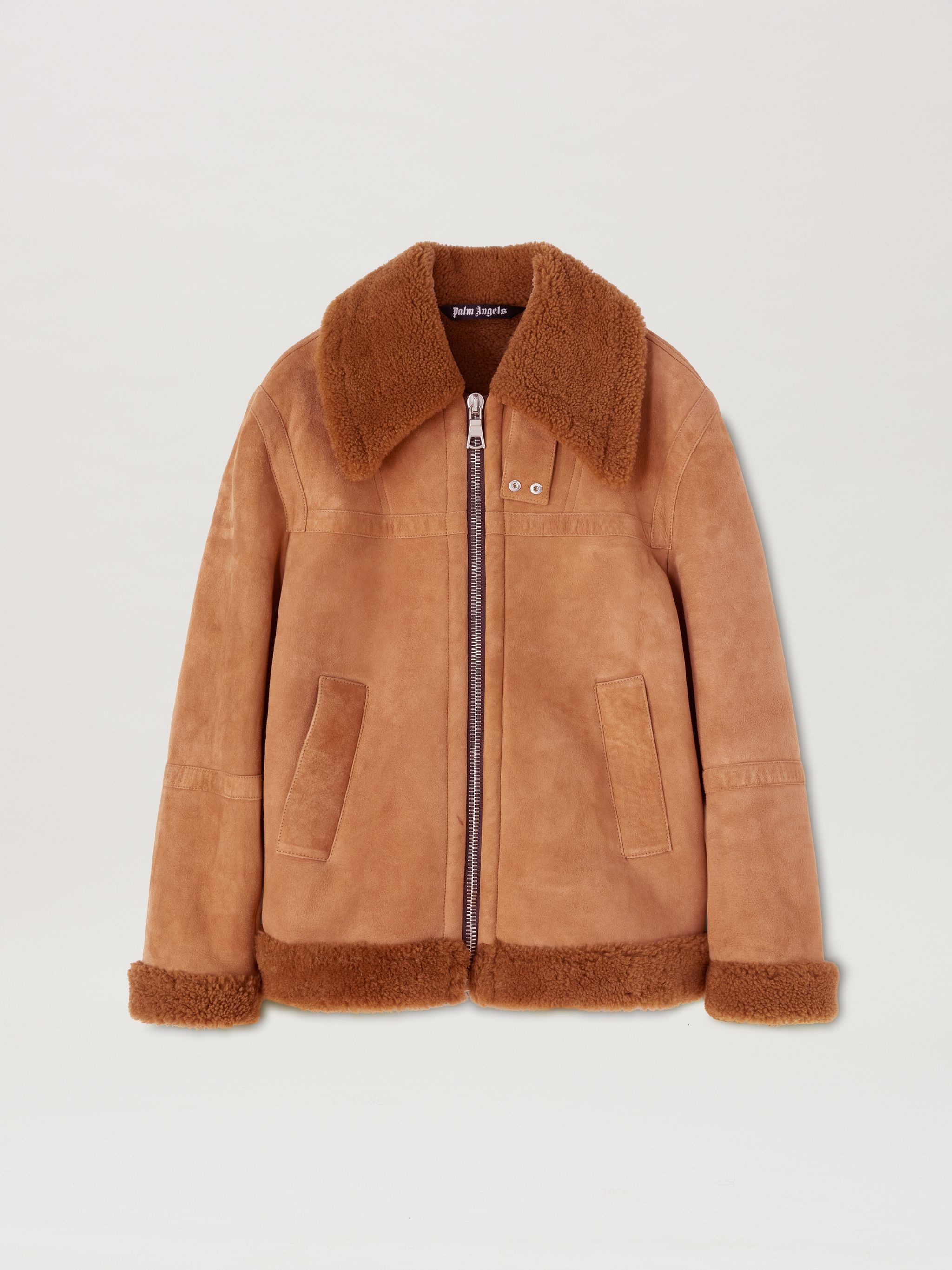 Shearling Embossed Monogram Jacket - Men - Ready-to-Wear