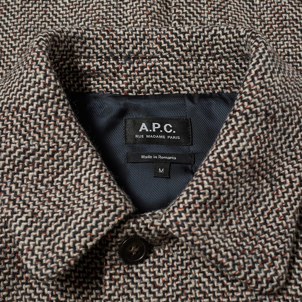 A.P.C. Ivan Tweed Car Coat - 2