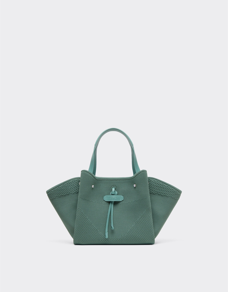 Ferrari small tote bag in mesh and leather 1