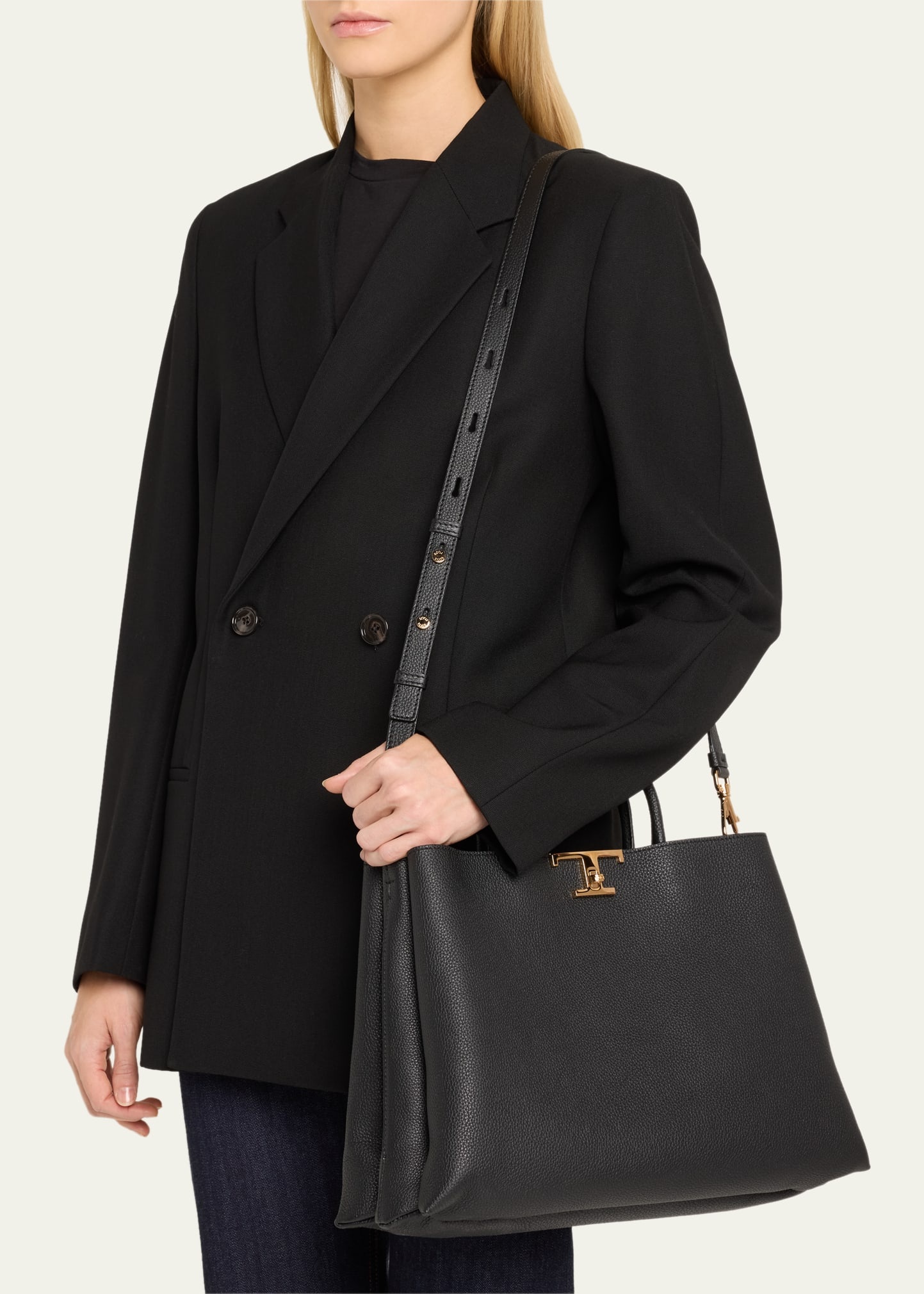 Calf Leather Top-Handle Bag - 2