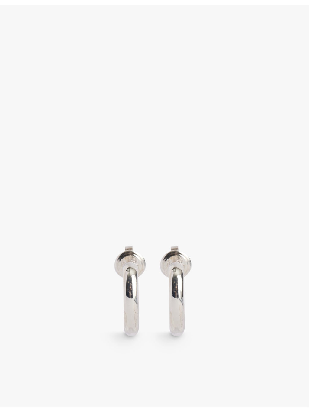 Open Drop sterling-silver earrings - 5