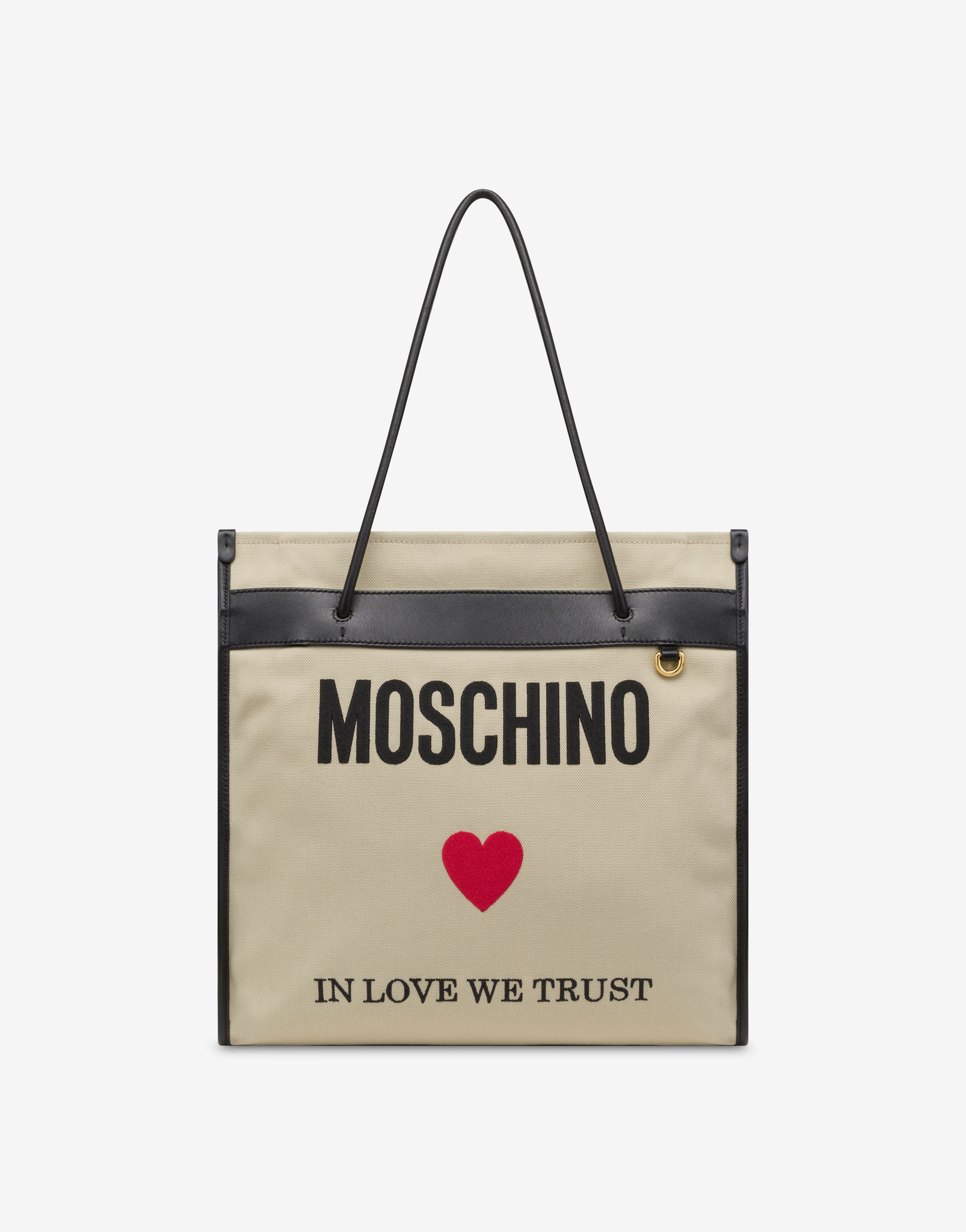 IN LOVE WE TRUST CANVAS SHOPPER - 1