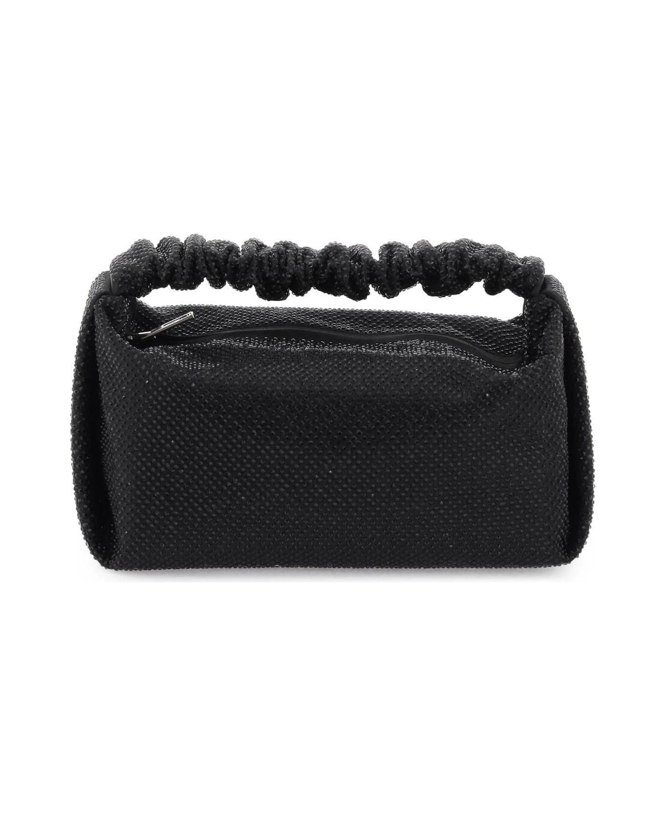 Scrunchie Mini Bag With Crystals - 1