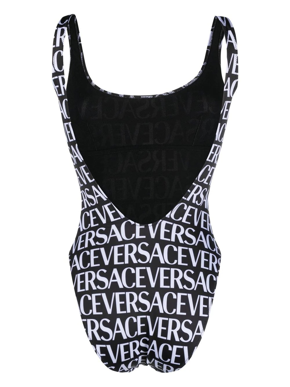 all-over logo print one-piece - 4