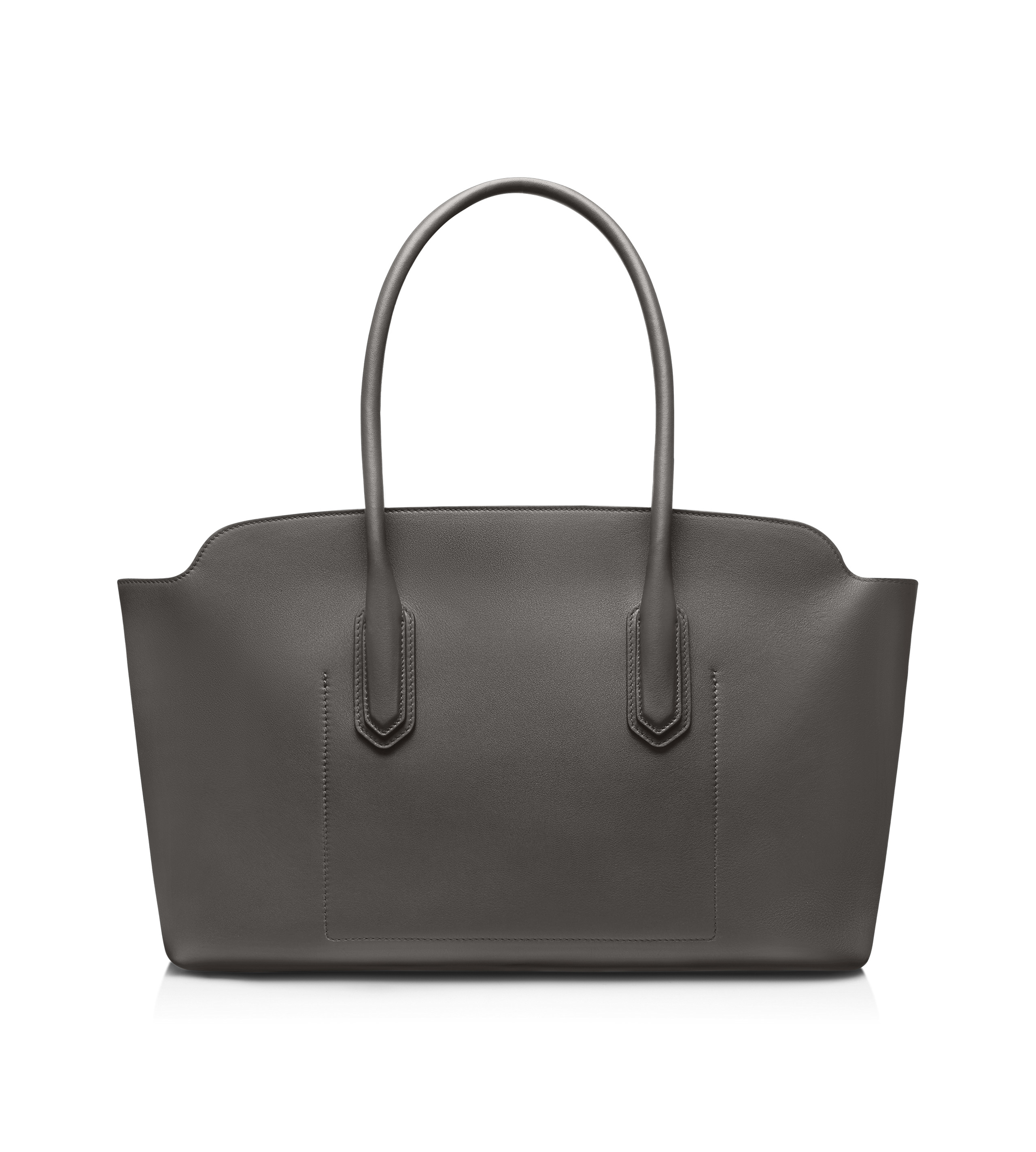 NATURAL GRAIN LEATHER ALEXANDER LARGE SHOULDER BAG - 3