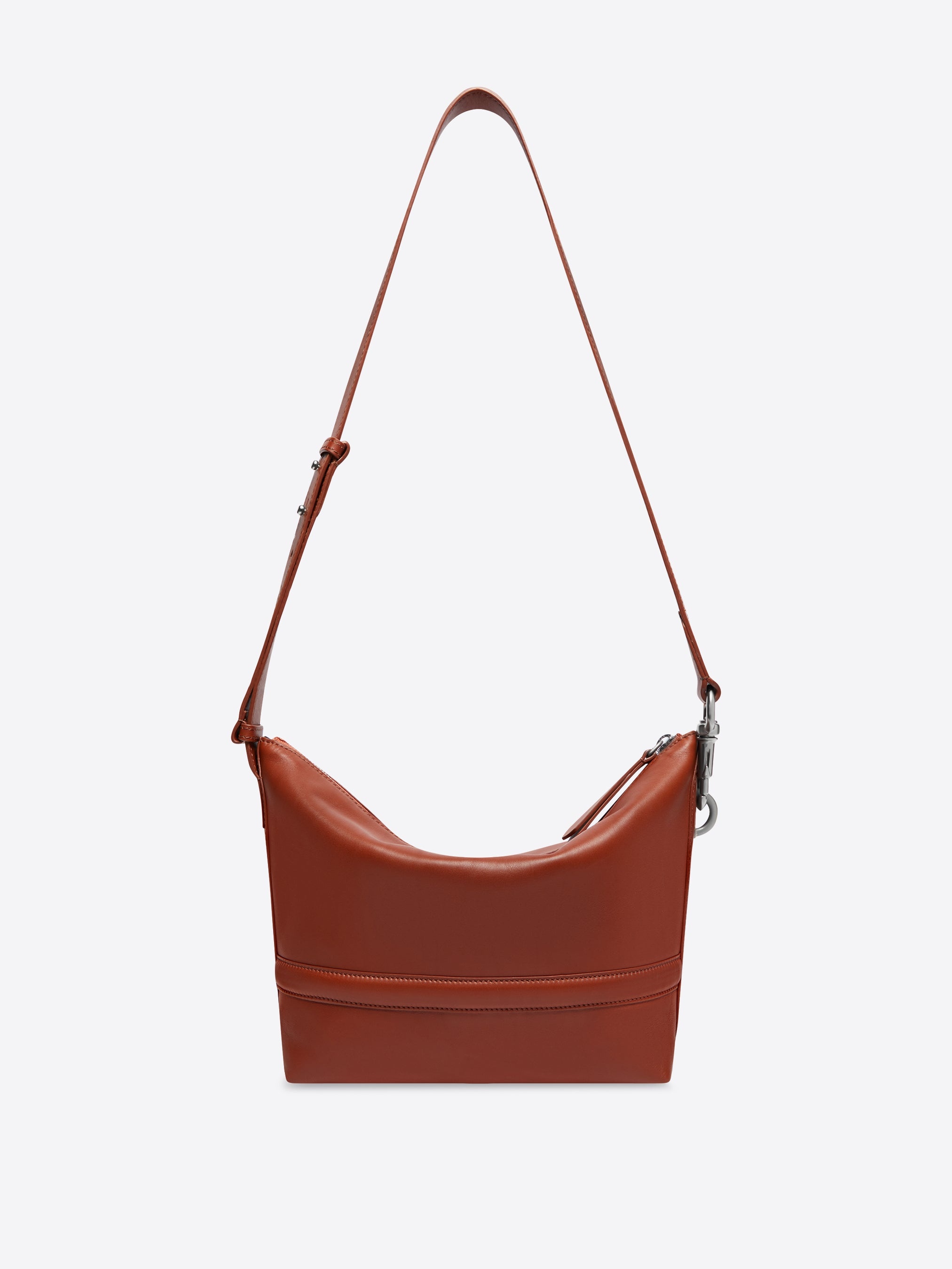 SMALL LEATHER TOTE - 4