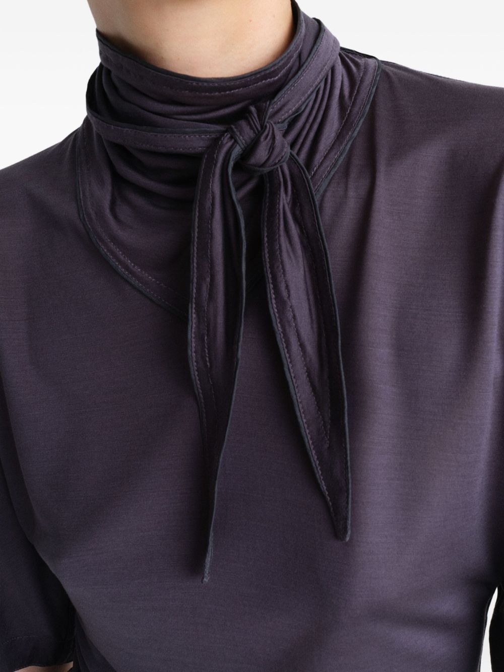 Foulard blouse - 5