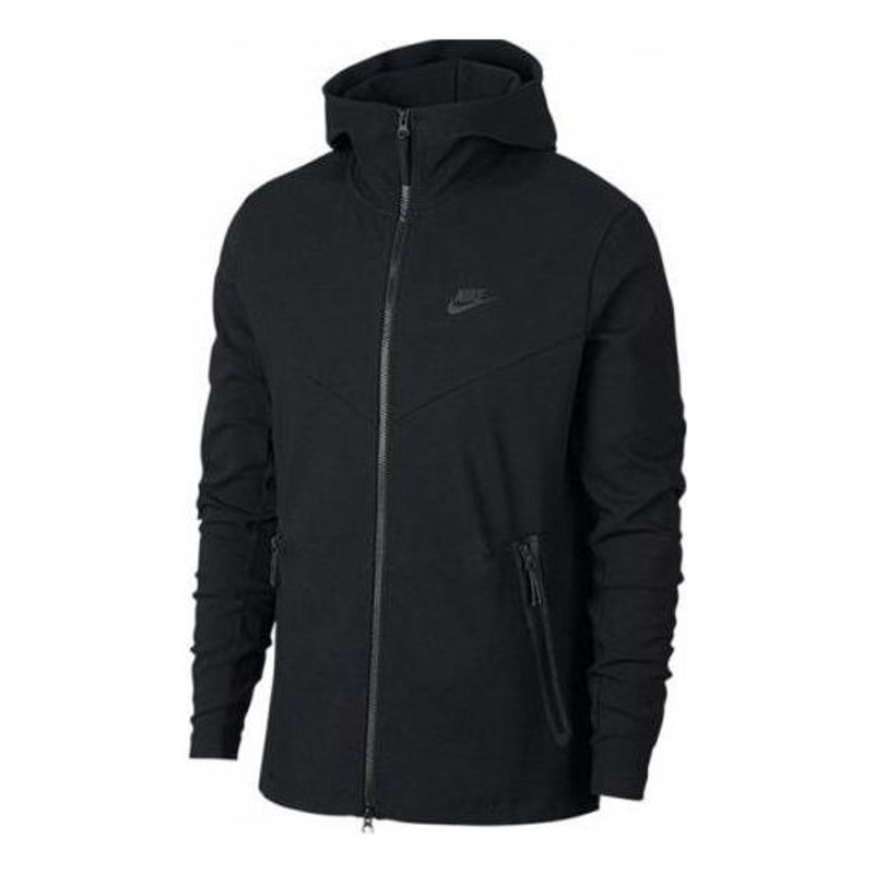 Nike Teck pack zipped hooded jacker 'Black' AA3785-010 - 1
