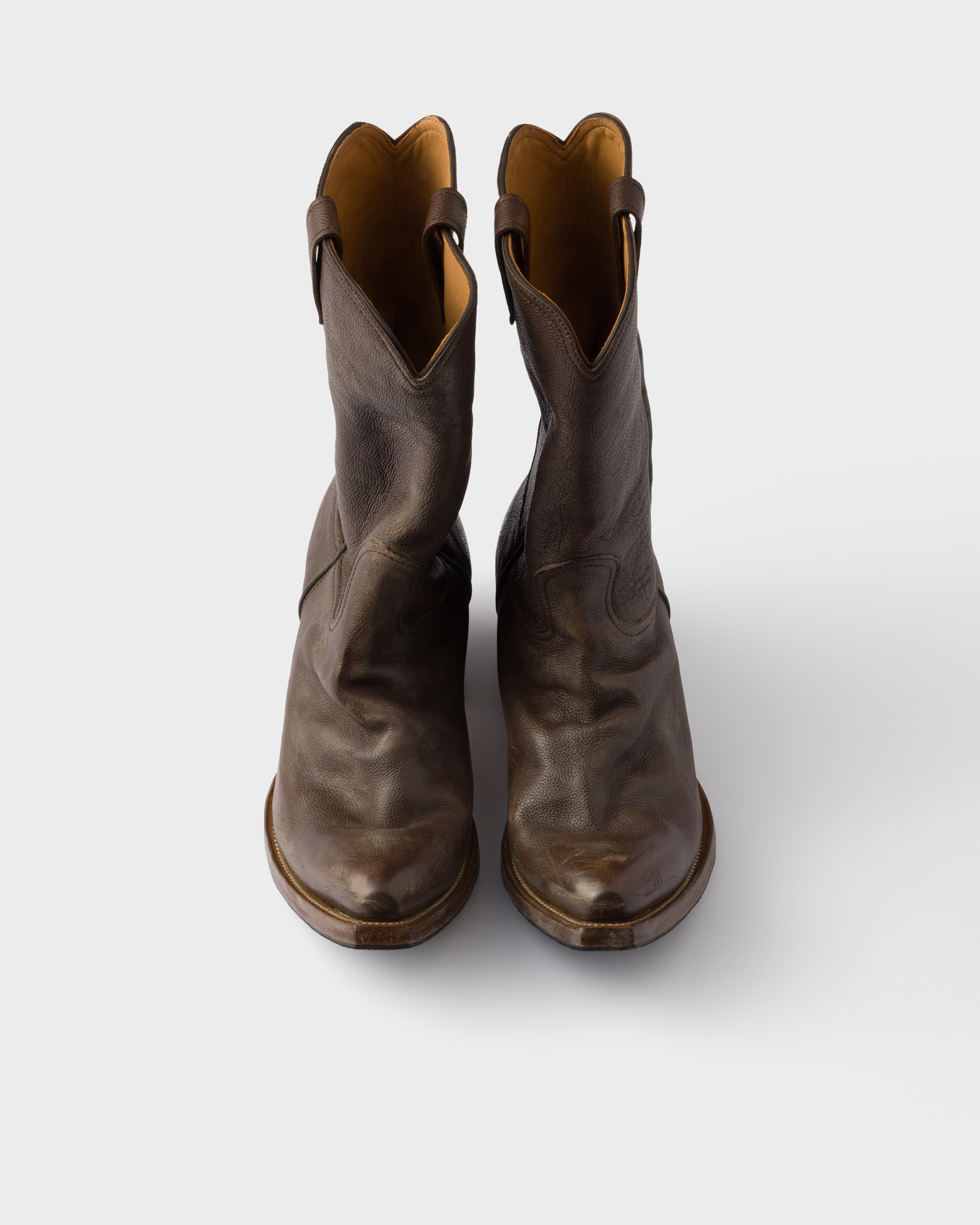 Leather boots - 4