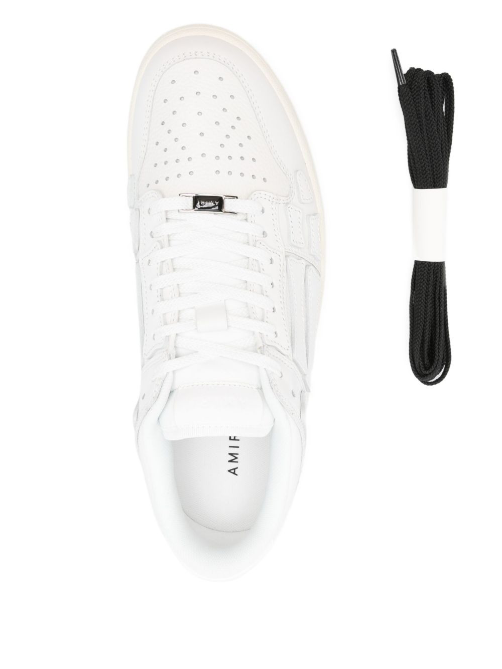 PACIFIC BONES leather panelled sneakers - 4
