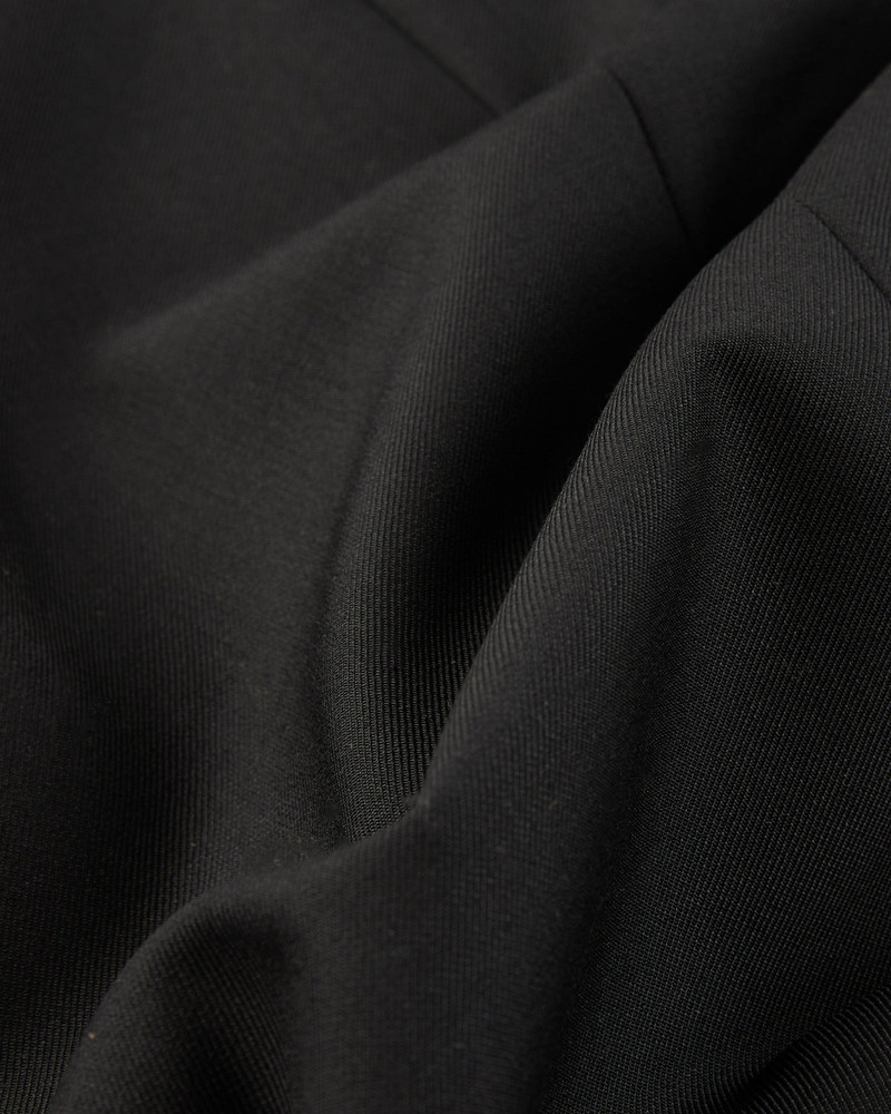 Double-breasted wool and mohair twill jacket 7