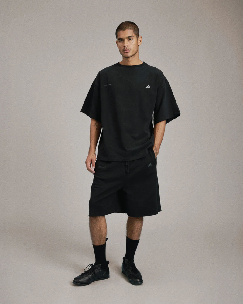 UNIFORM HEAVY DROP SHORTS BLACK 4