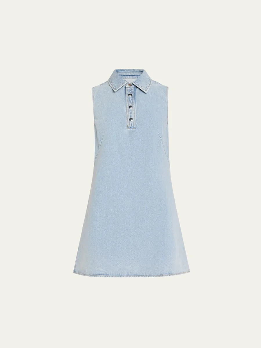 The City Shift Denim Dress - 1