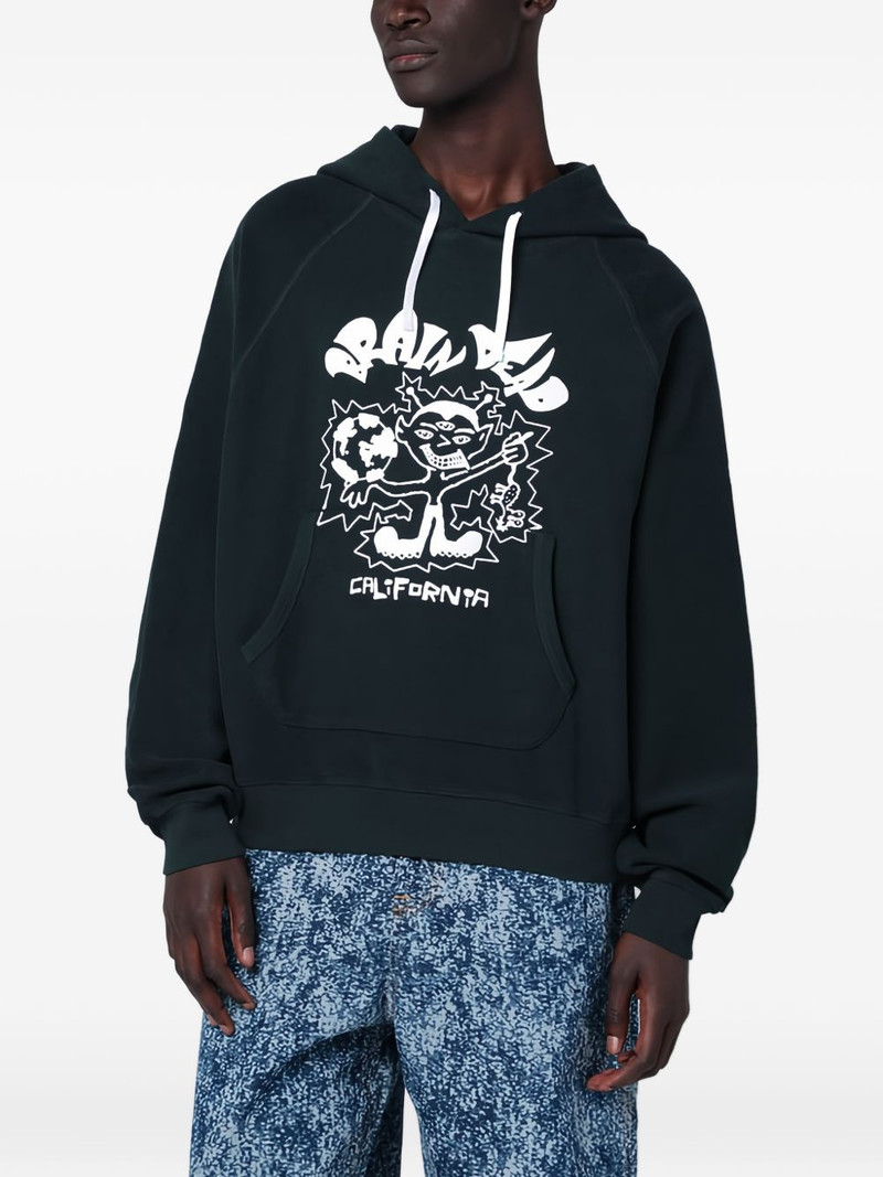 graphic-print hoodie 1
