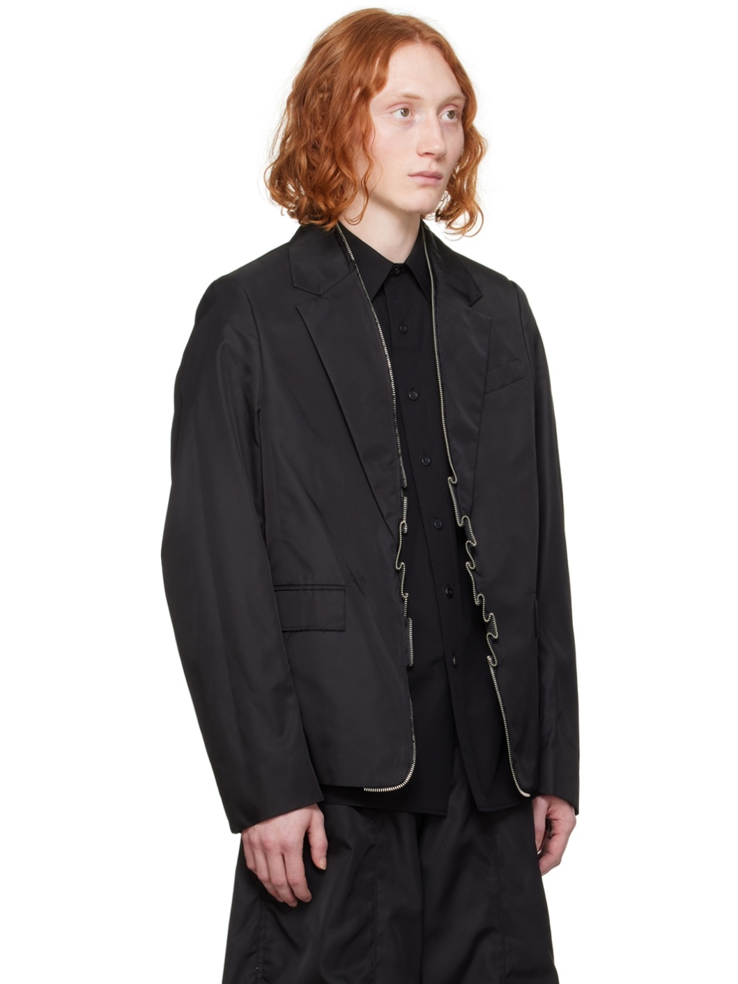 Black Elva Blazer - 2