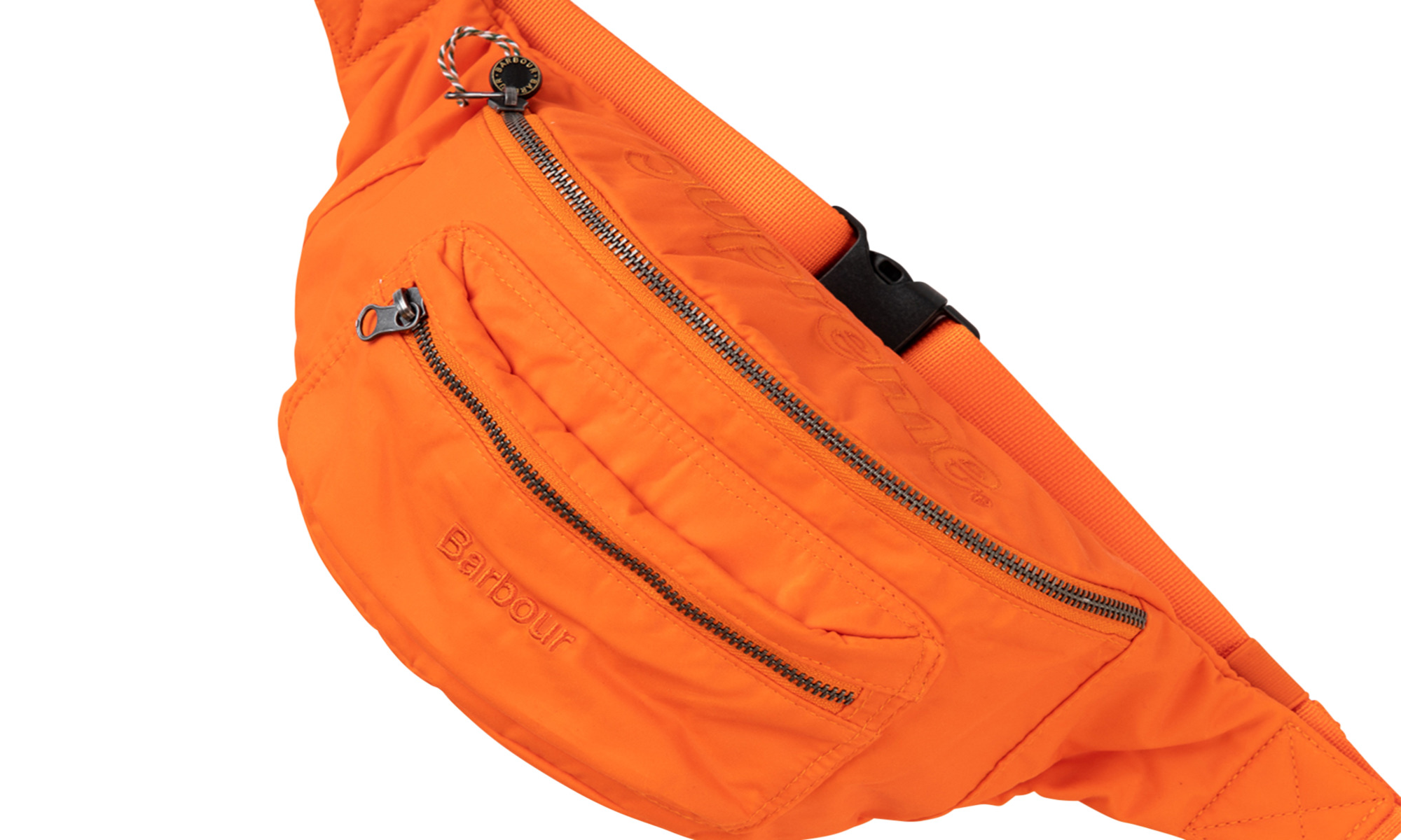 Barbour Waxed Cotton Waist Bag - 2