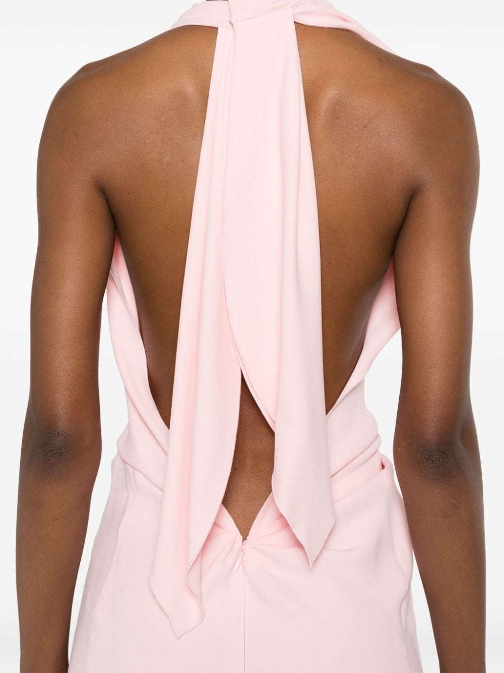 draped maxi dress - 5