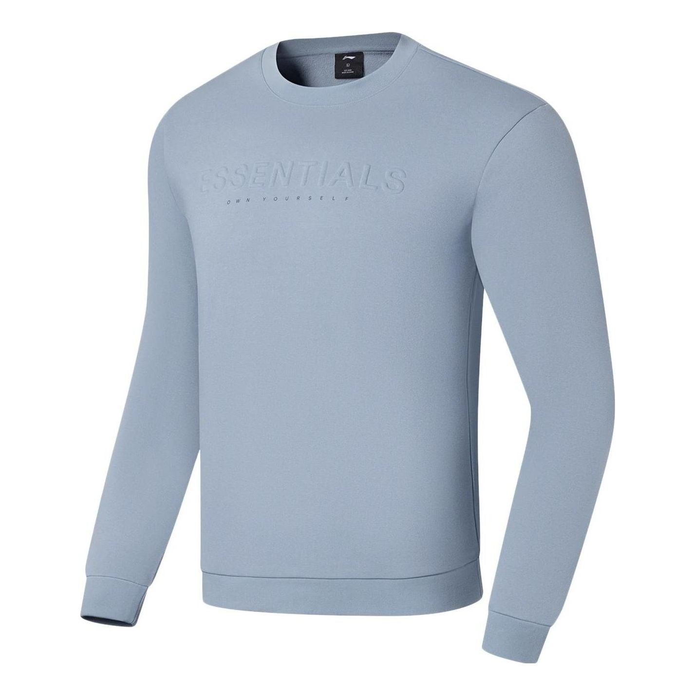 Li-Ning Casual Lifestyle Long Sleeve Pullover 'Blue' AWDSA49-5 - 1