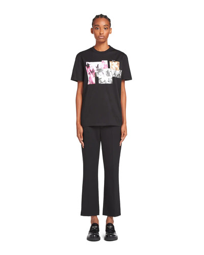 Prada Printed jersey T-shirt outlook