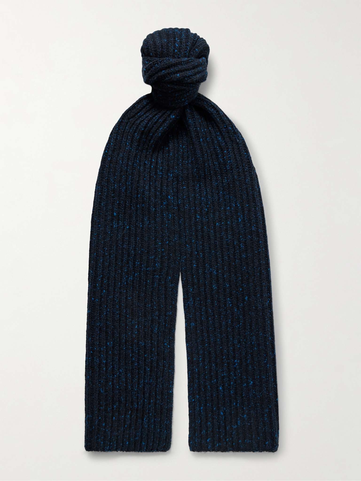 Rubens Ribbed Cashmere Scarf - 1