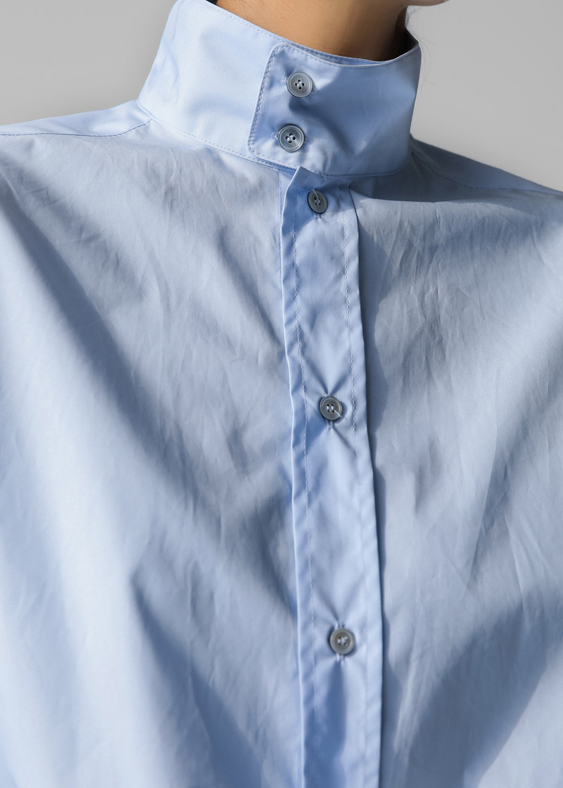 Riken Oversized Shirt - Sky Blue 5