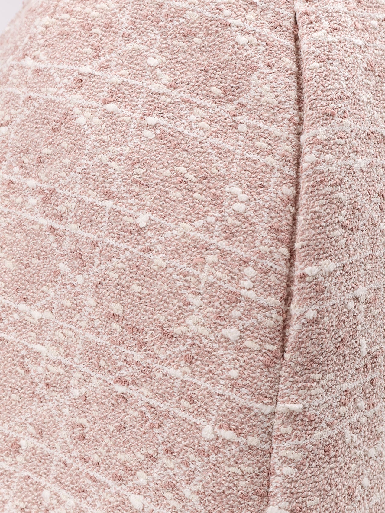 Dior Macrocannage Cotton Blend Tweed Mini Skirt - 3