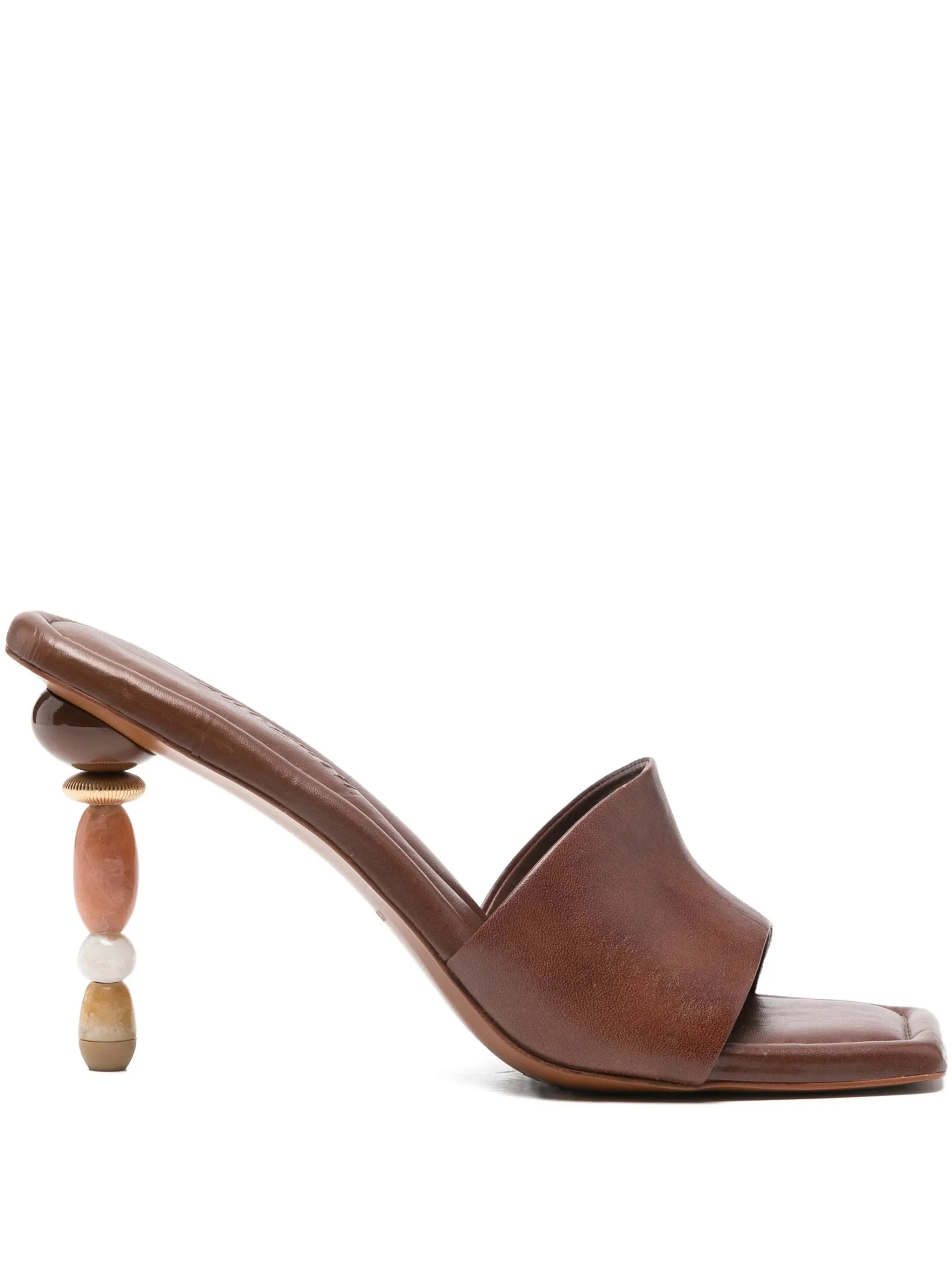 100mm Mahina sculpted-heel sandals - 1