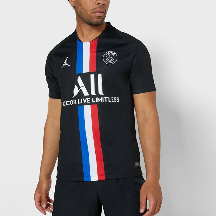 Air Jordan Paris Saint-Germain 19/20 Stadium Fourth Jersey 'Black' BV9197-011 - 4