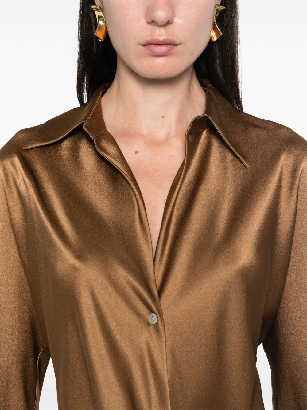 satin shirt - 5