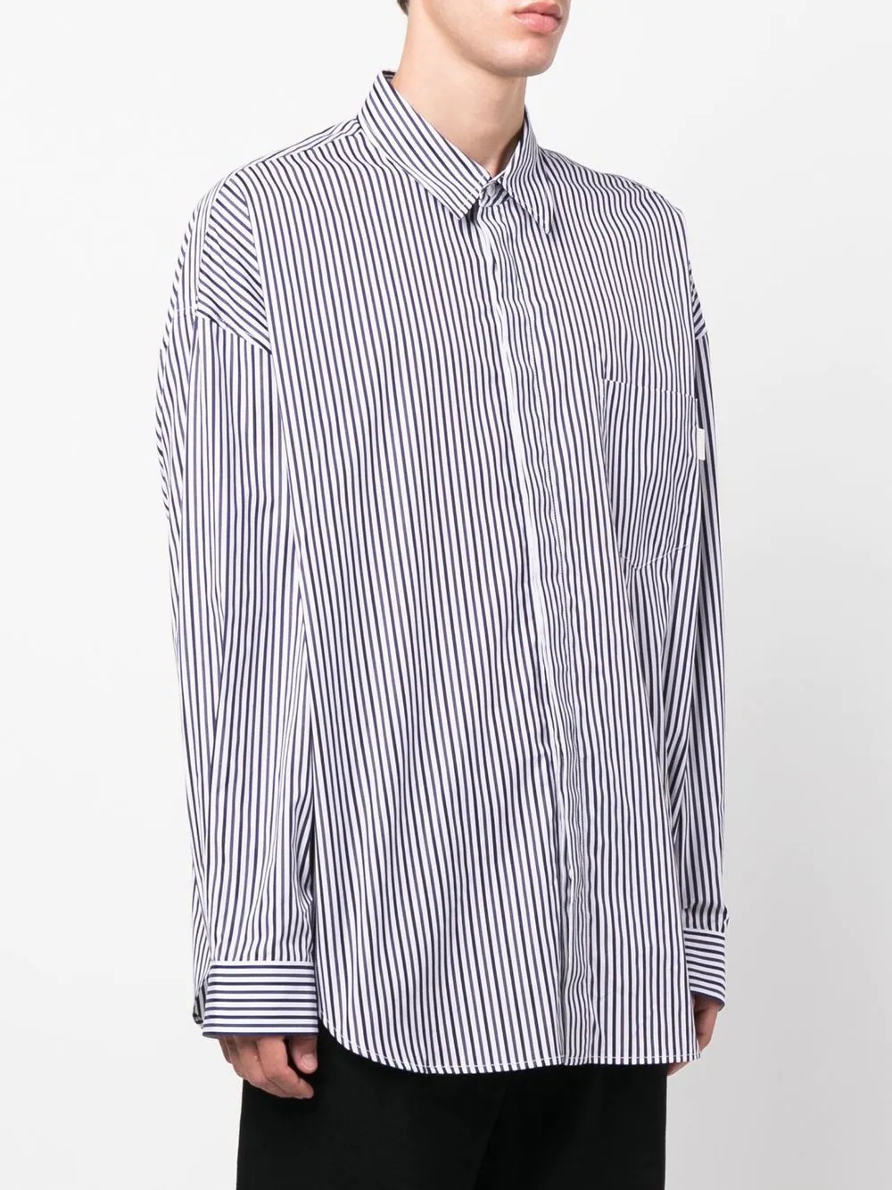 striped cotton shirt - 3