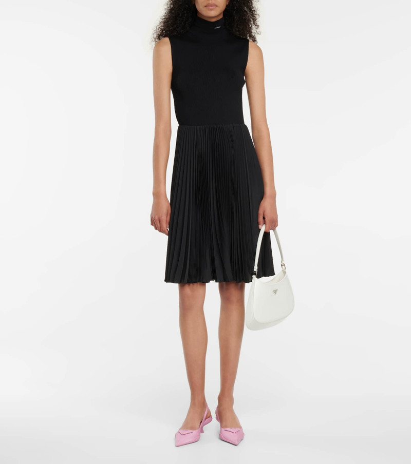 Prada Re-Nylon and wool dress outlook