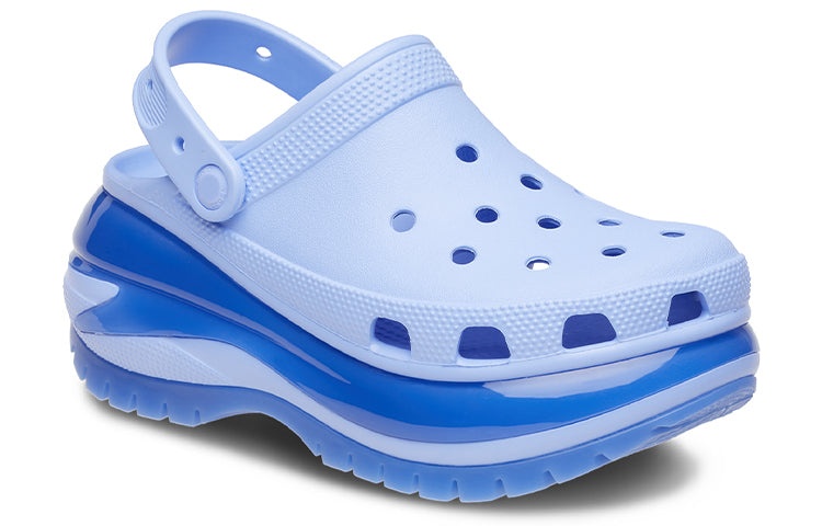 (WMNS) Crocs Classic Mega Crush Clog 'Moon Jelly' 207988-5Q6 - 4