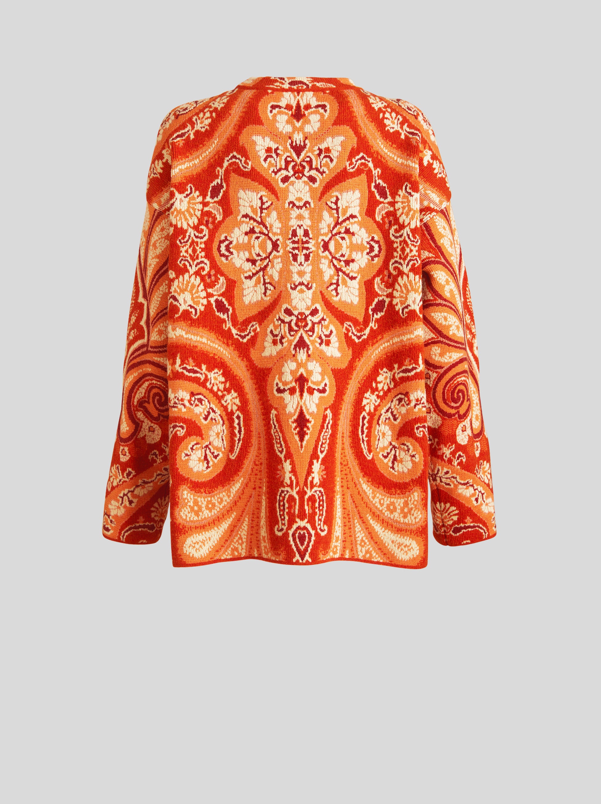 PAISLEY PATTERN JACQUARD JUMPER - 6