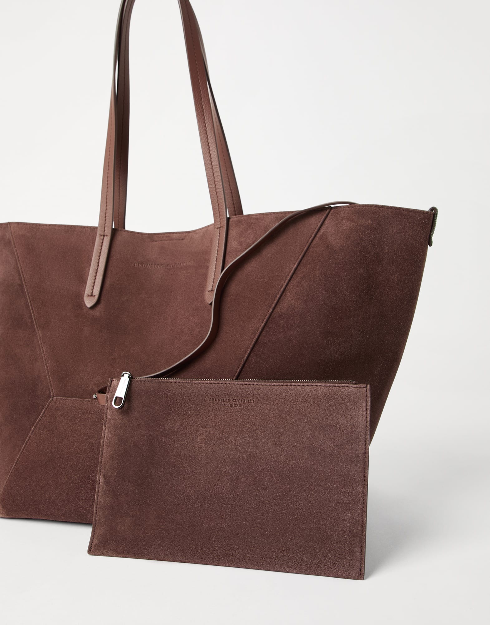 BC Duo bag in suede with monili - 5