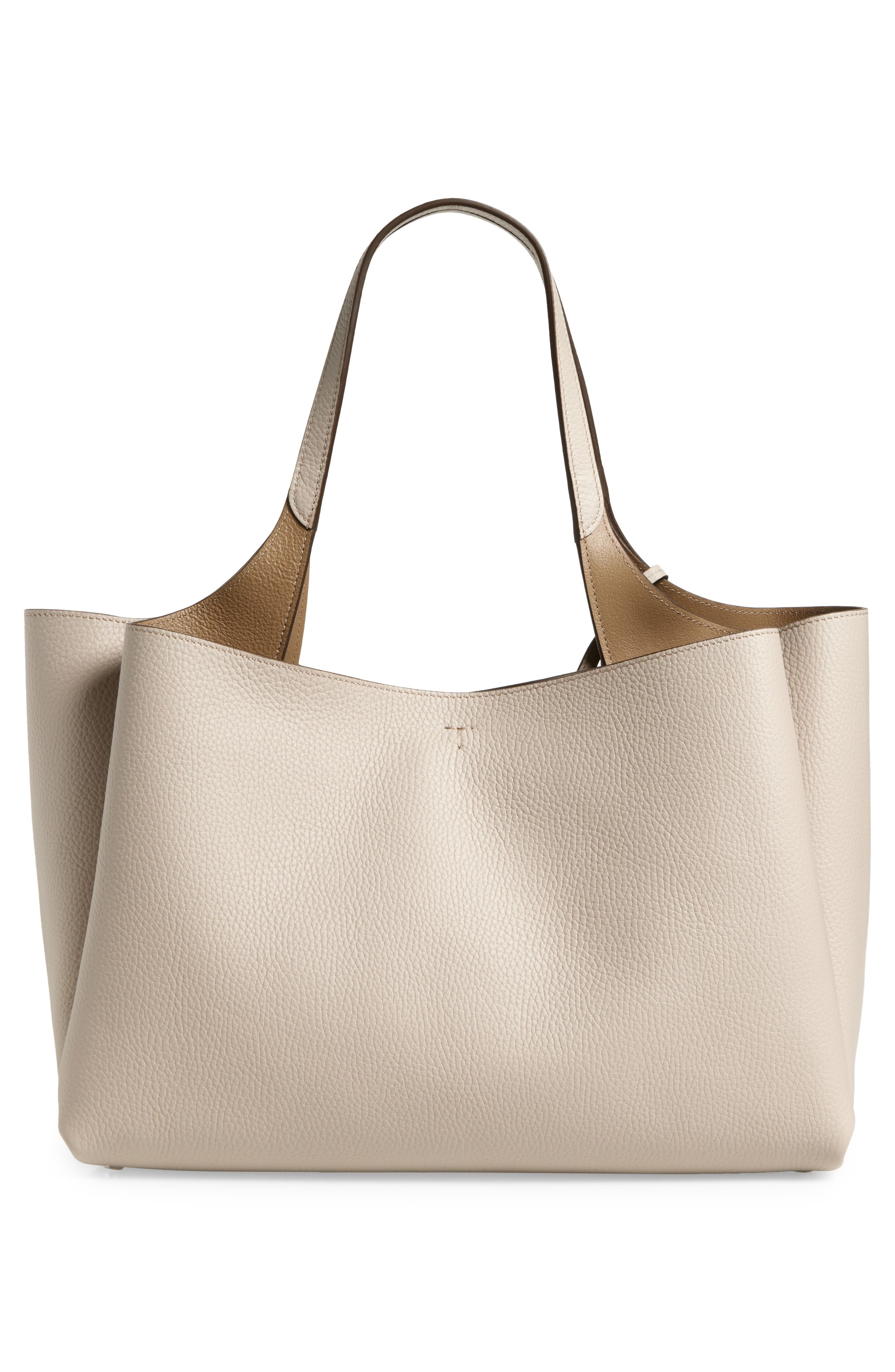 Tod's Medium Leather Tote in Mastice/Corda Med at Nordstrom - 4