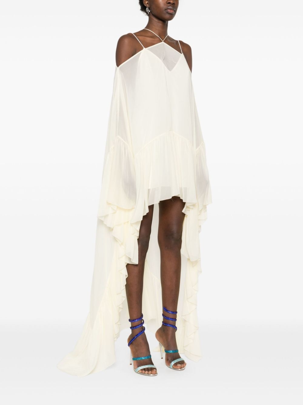 silk mini dress - 3