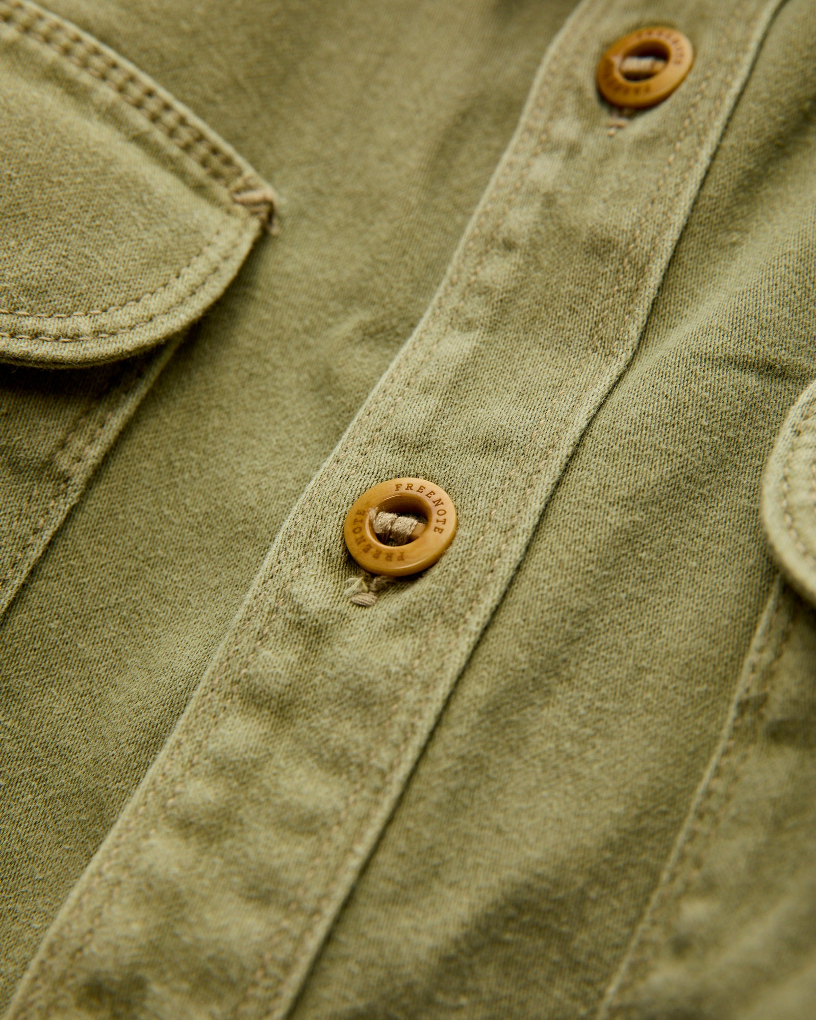 Utility Shirt in Olive - 4