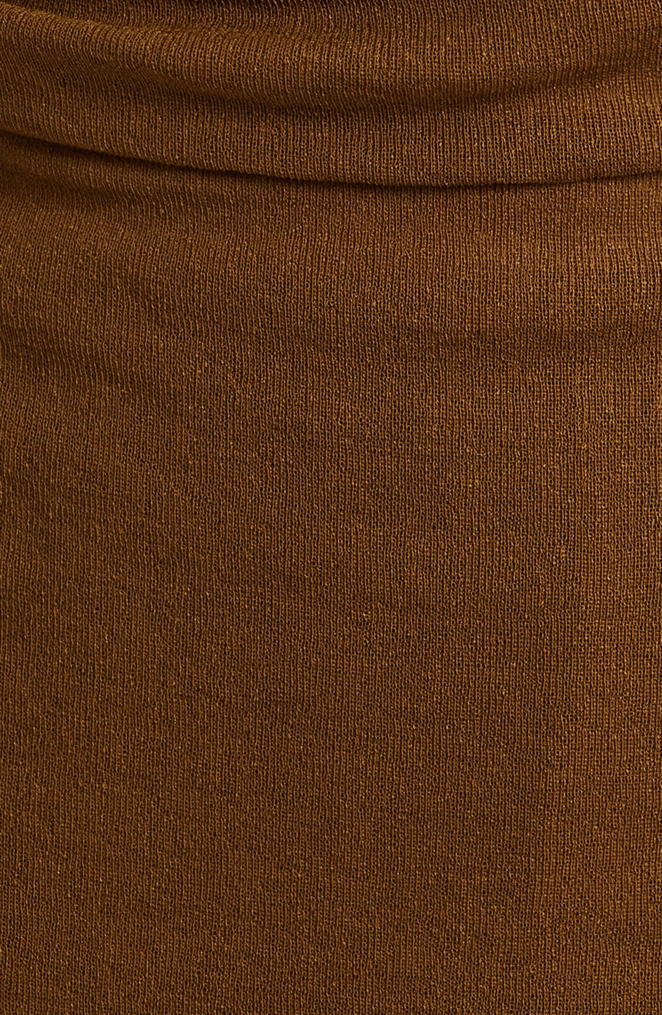 Proenza Schouler Golda Long Sleeve Jersey Top in Tobacco at Nordstrom - 6