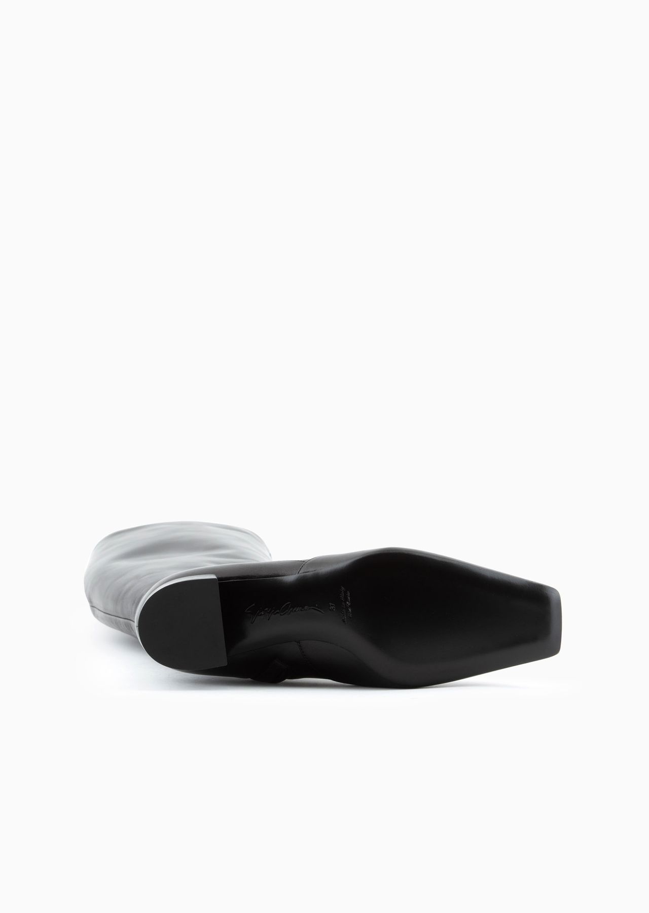Heeled, nappa-leather boots - 5