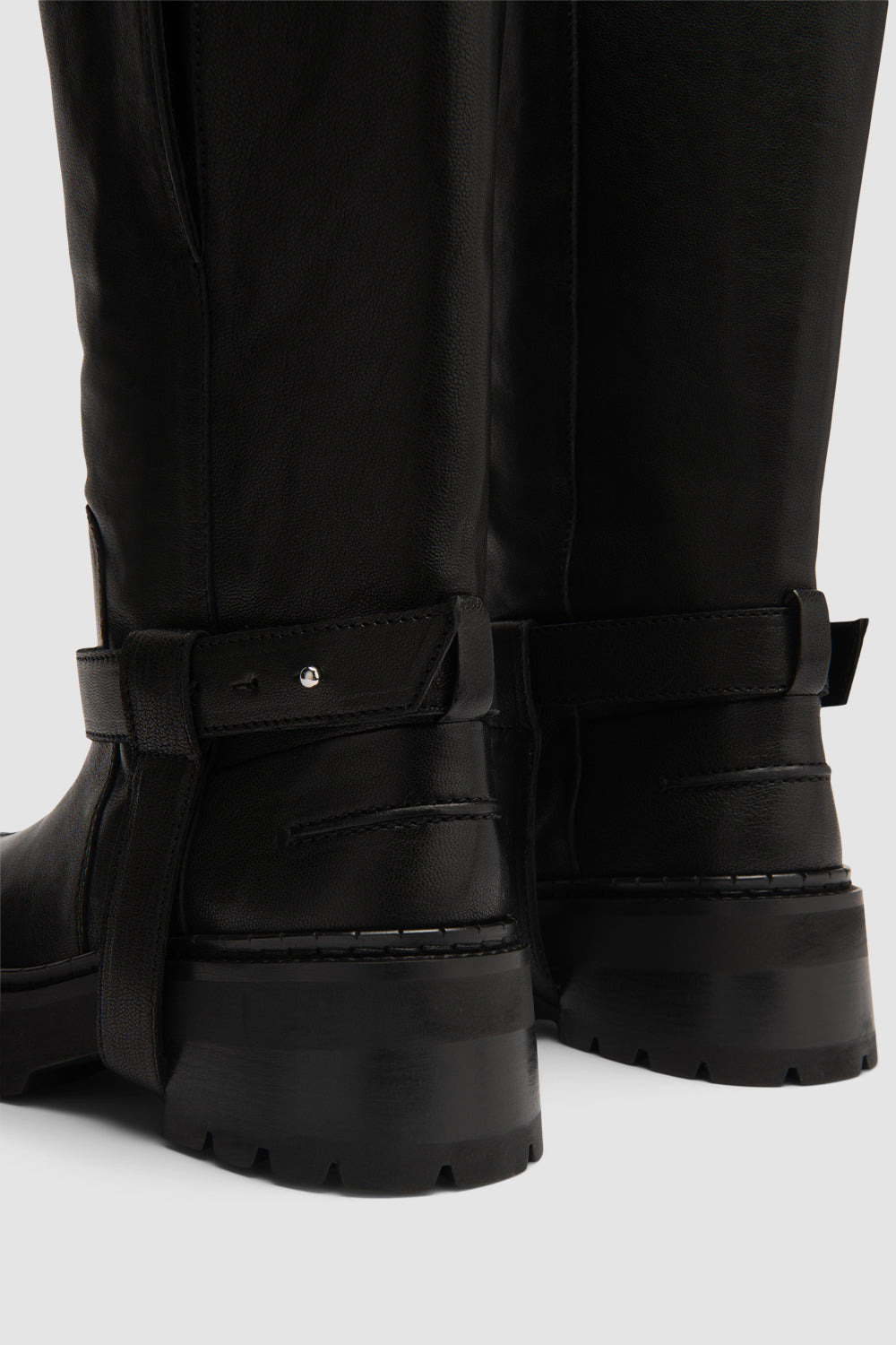 Yaka Boot Black Washed Leather - 3