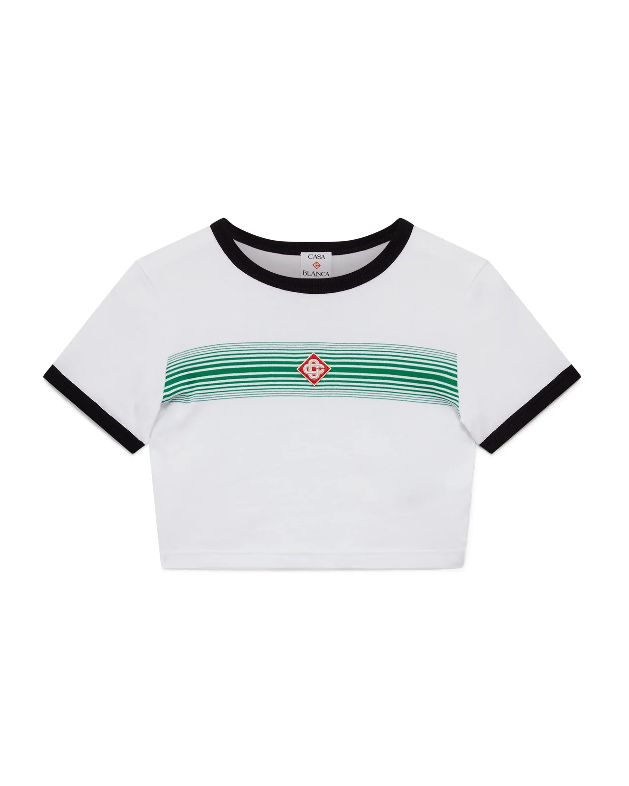 Gradient Stripe Ringer T-Shirt | Casablanca Paris - 1
