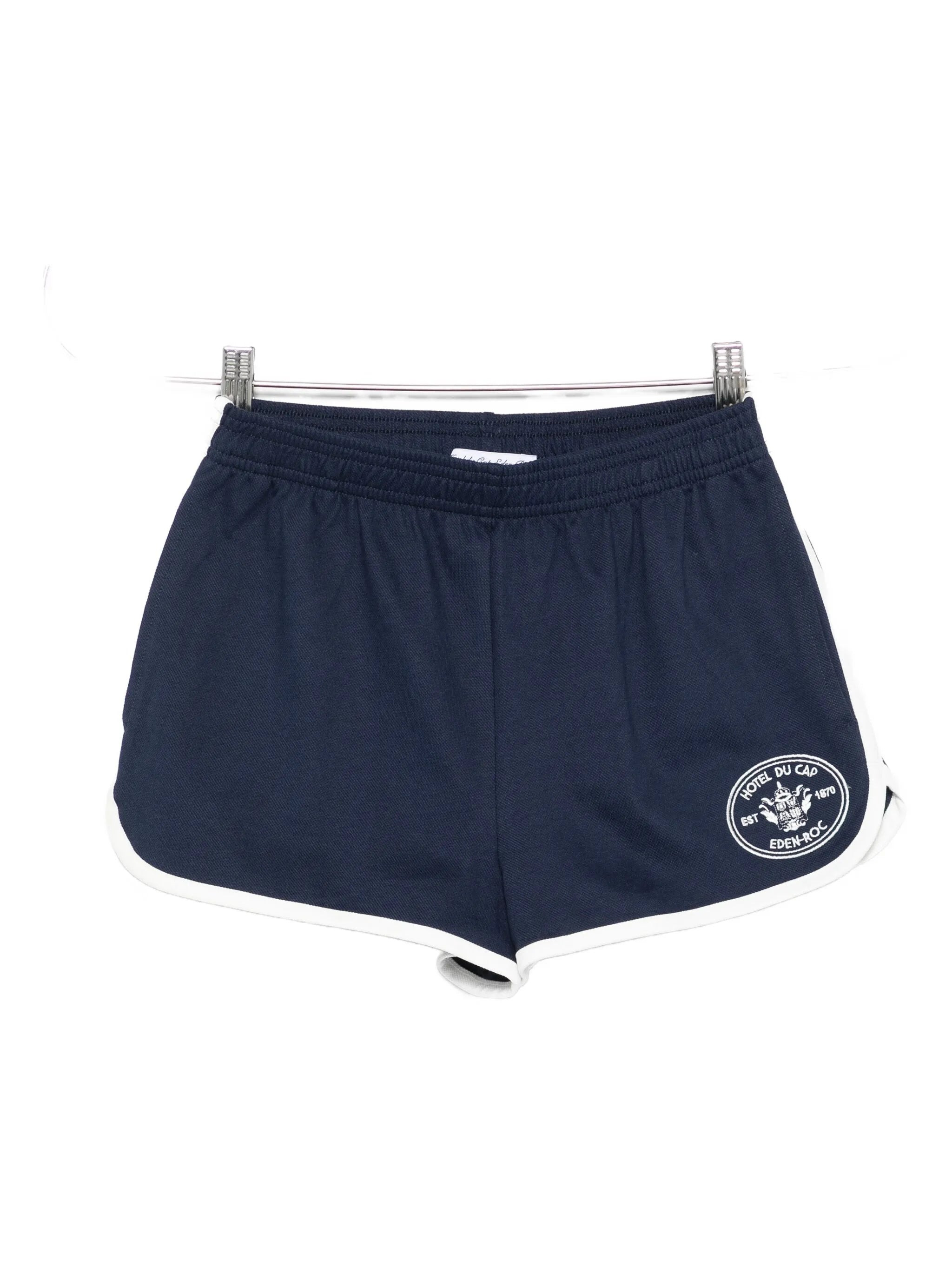 Sporty & Rich Contrast-trim Shorts - 1